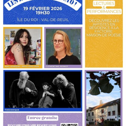 Soirée lectures – performances