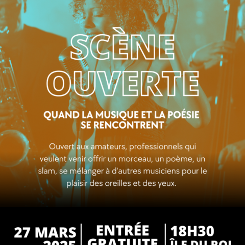Scène ouverte – 27 mars