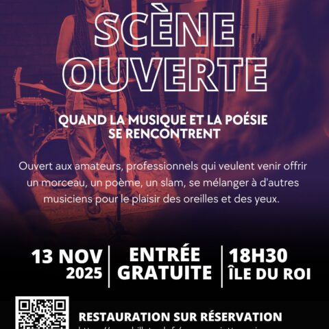 Scène ouverte – 13 novembre