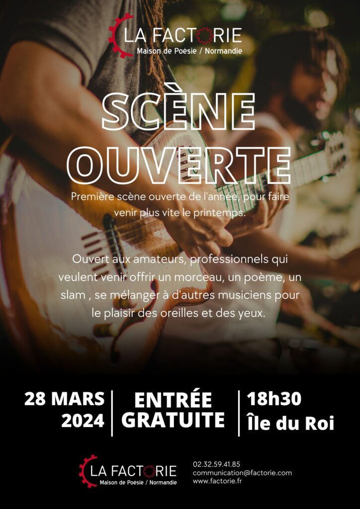 Scène ouverte 28 mars