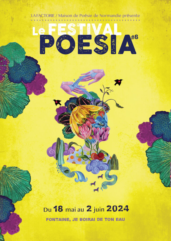 Affiche du Festival Poésia